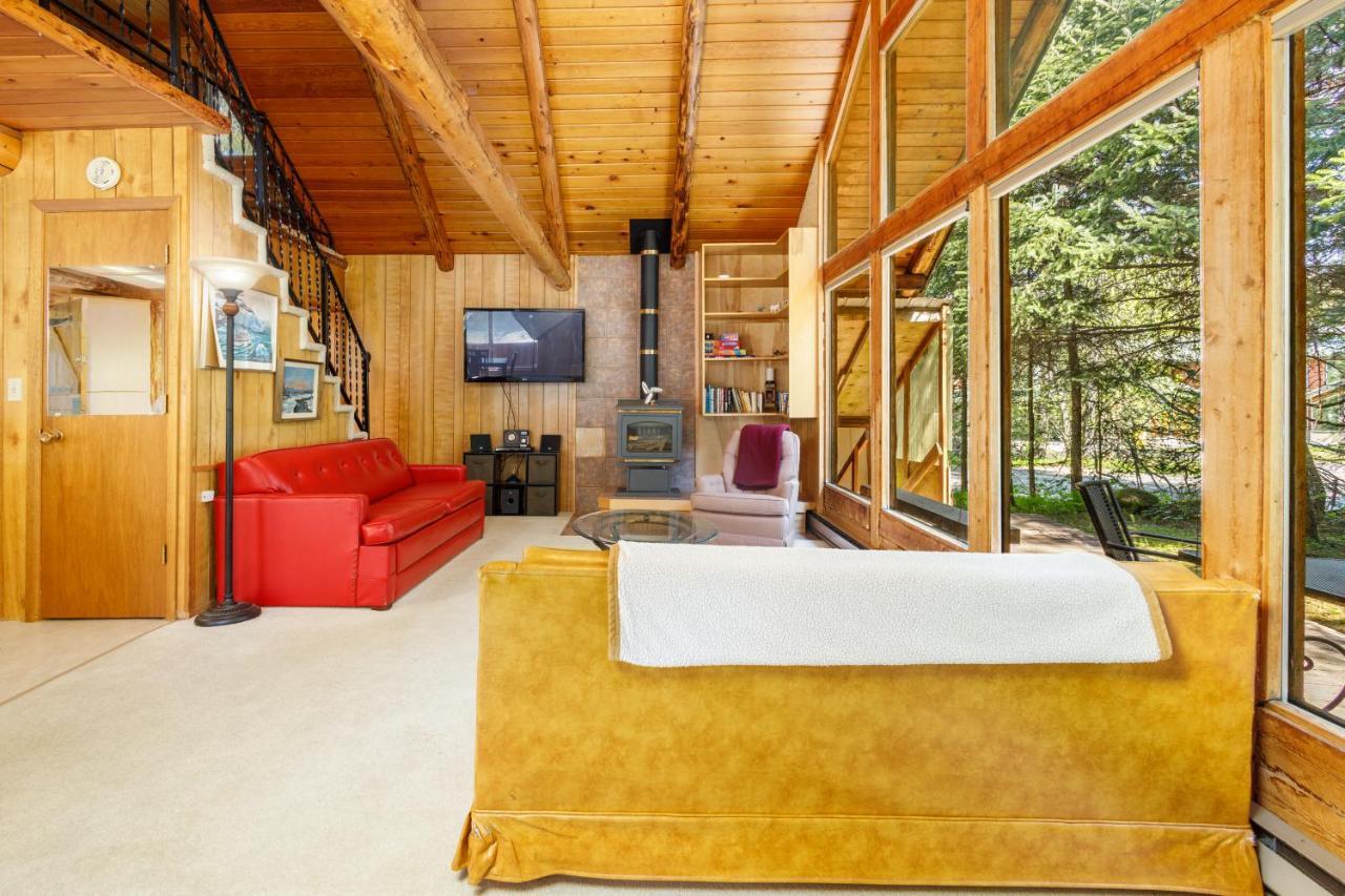 Alpine Meadows Log Cabin Girdwood Exteriör bild