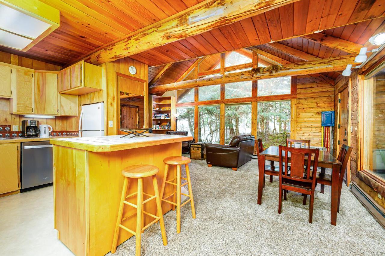 Alpine Meadows Log Cabin Girdwood Exteriör bild